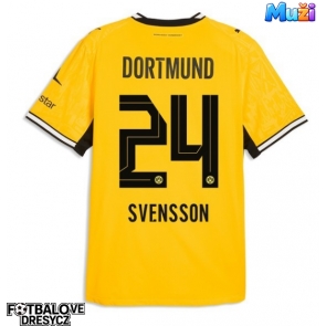 Borussia Dortmund Daniel Svensson #24 Domácí Dres 2026-27 Krátký Rukáv